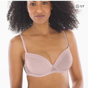 Soma Lightest Lift Perfect Coverage Bra 42DD Mauve Light Pink